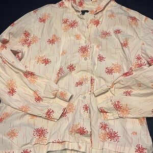 Floral Button-Up Shirt